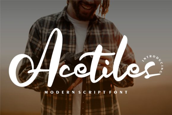 Acetiles: The Friendly Handwritten Font for Small Business