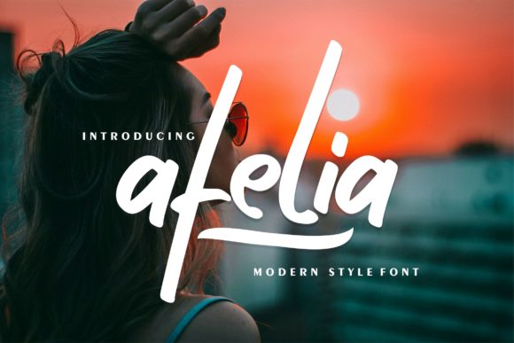 Afelia: A Handwritten Font That Elevates Modern Editorial Design