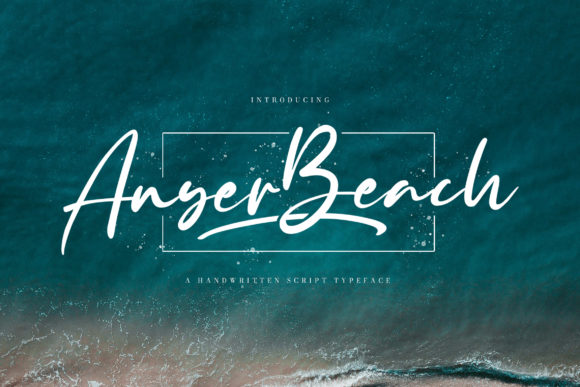 Anyer Beach: The Elegant Script Font for Crafters
