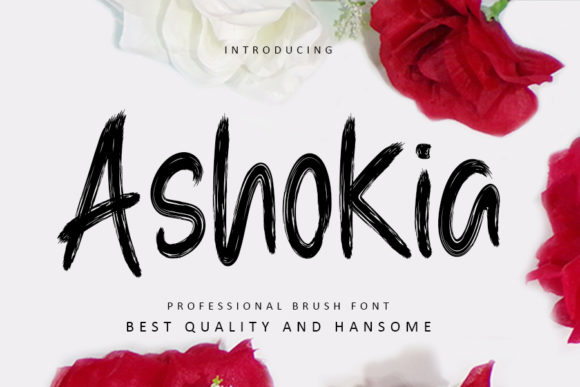 Ashokia: A Sweet Script Font for Makers