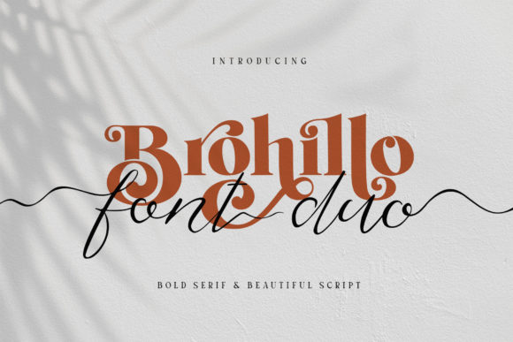 Brohillo: A Versatile Duo Font for Modern Branding