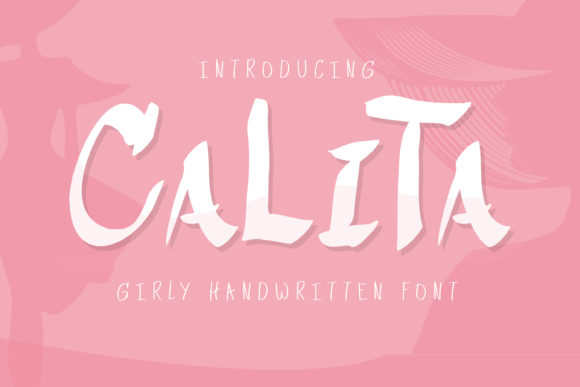 Calita: A Charming Handwritten Font for Modern Branding Projects