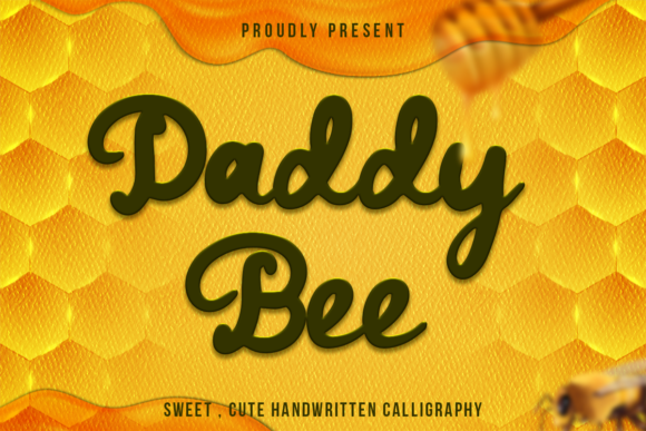 Daddy Bee: A Handwritten Font That Elevates Small Business Branding