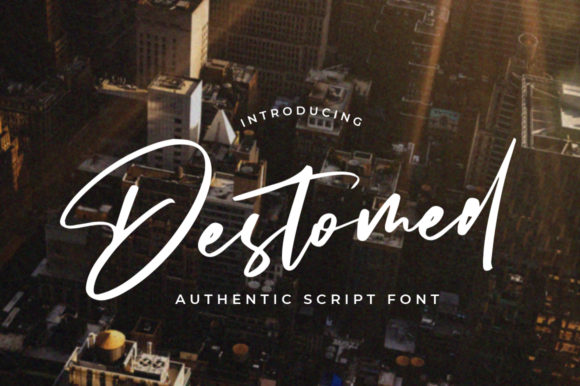 Destomed: A Casual Handwritten Font for Scroll-Stopping Digital Content