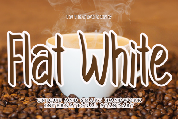 Flat White: A Handwritten Font That Elevates Small Business Branding