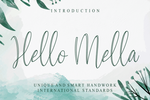 Hello Mella: A Handwritten Font That Elevates Modern Marketing Typography