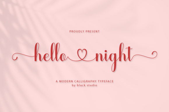 Hello Night: The Handwritten Font That Elevates Digital Campaigns