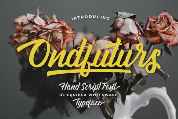 Ondfuturs: A Bold Handwritten Font That Elevates Brand Identity