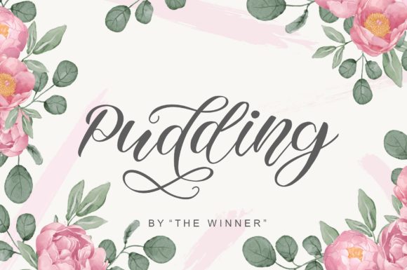 Pudding: A Handwritten Font That Elevates Every Maker’s Design