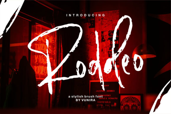 Roddeo: A Unique Handwritten Font for Brand Identity