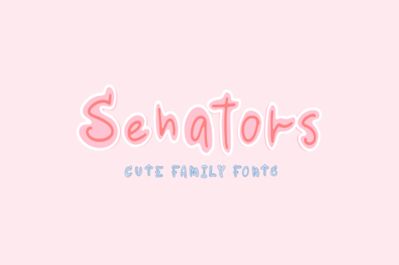 Senators: A Whimsical Handwritten Font for Makers