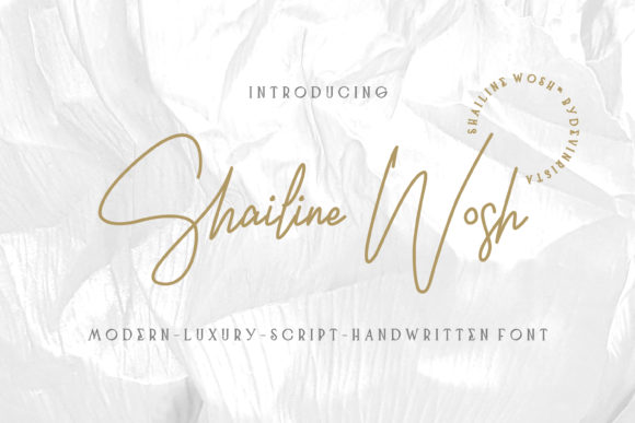 Shailine Wosh: The Handwritten Font for Campaigns