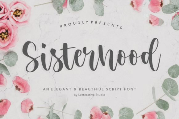 Sisterhood: A Handwritten Font for Elegant Editorial Design