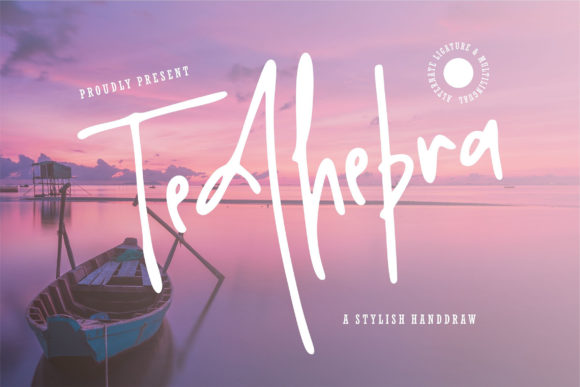 Tedhebra: A Modern Script Font for Business Branding