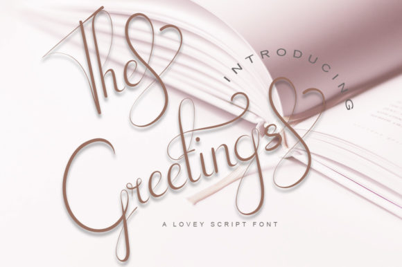 The Greetings: A Timeless Handwritten Font for Crafters