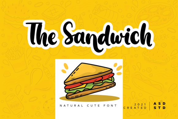 The Sandwich: A Modern Script Font for Your Brand