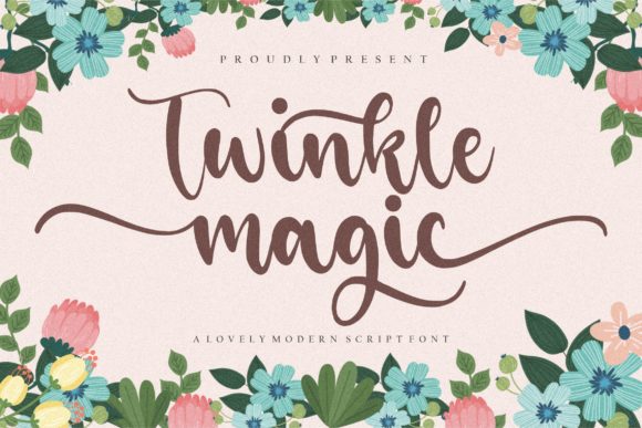 Twinkle Magic: A Handwritten Font That Elevates Small Business Branding