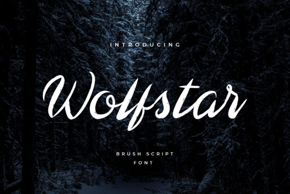 Wolfstar: A Handwritten Font for Editorial Elegance