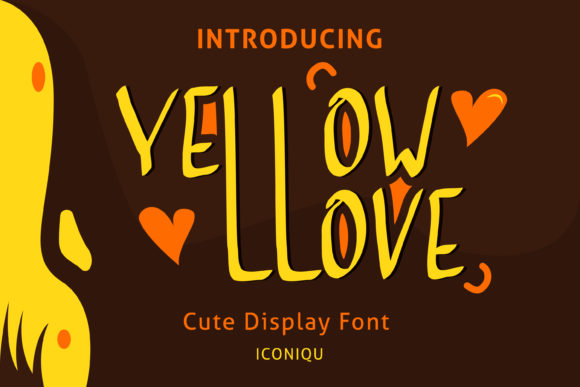 Yellow Love: A Playful Script Font for Modern Branding Projects